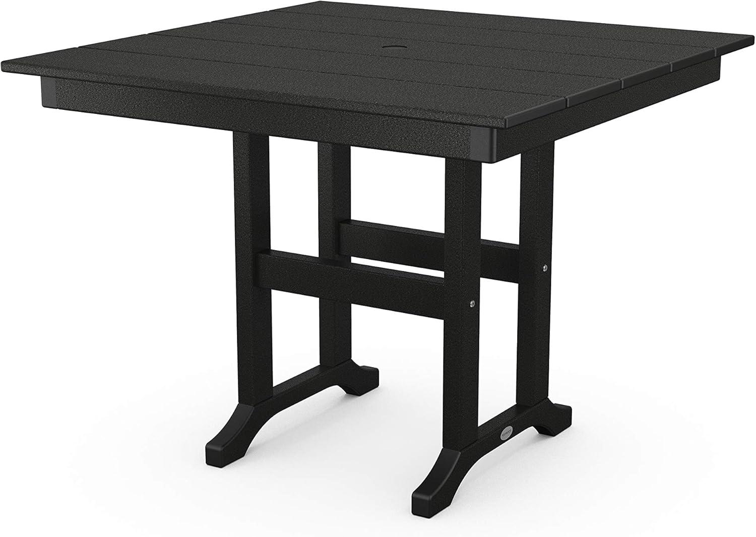 image:imageMartha Stewart by POLYWOOD Chinoiserie 5Piece Farmhouse Dining Set in WhiteBlack