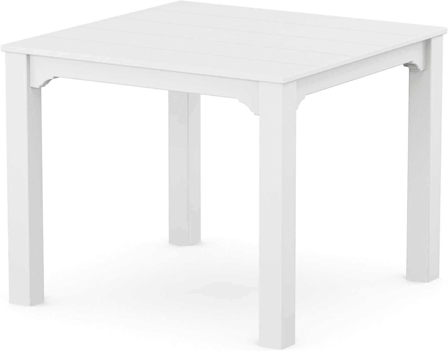 image:imageMartha Stewart by POLYWOOD Chinoiserie 5Piece Parsons Dining Set Exclusive in TeakWhite