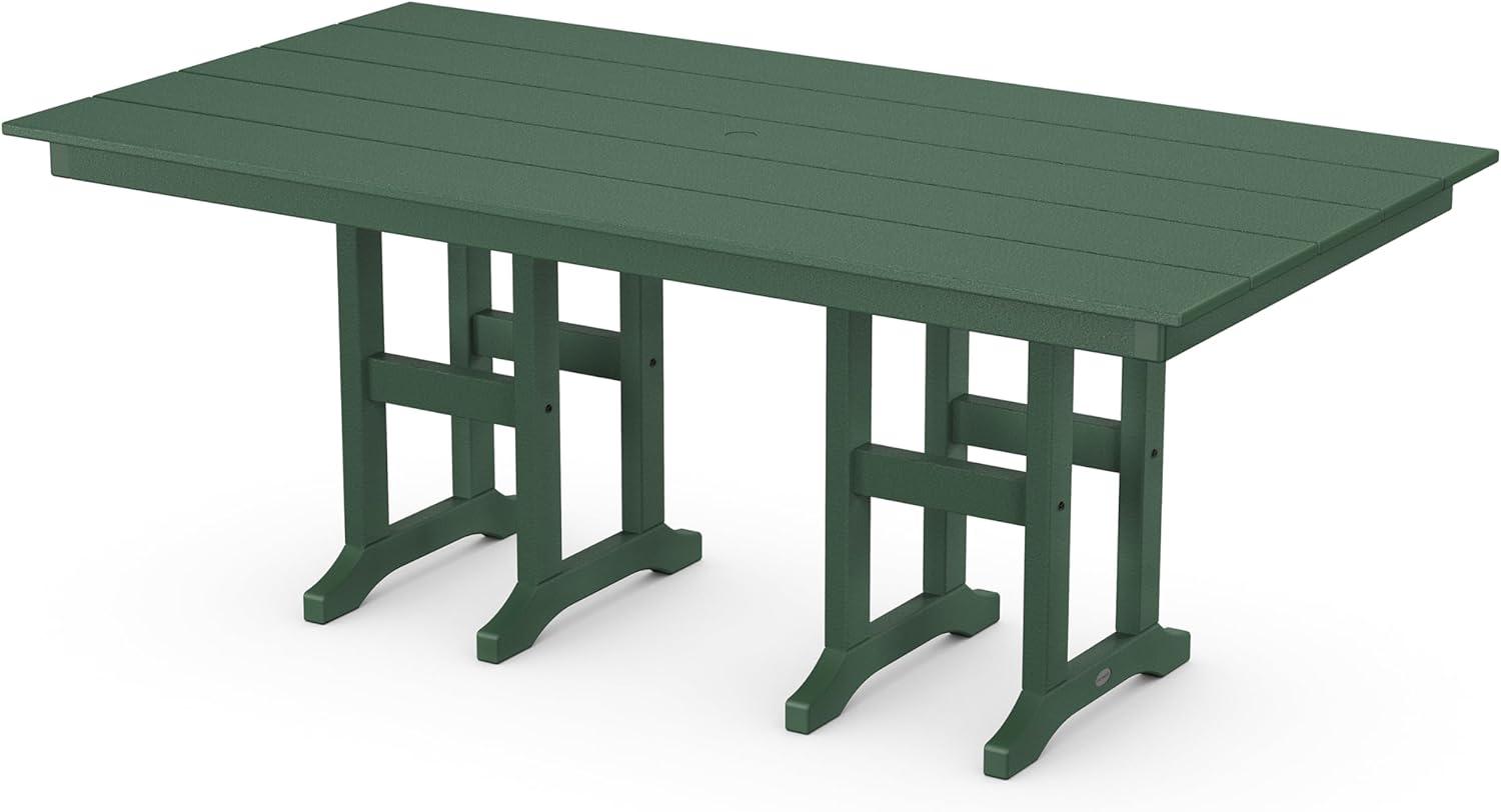 image:imageMartha Stewart by POLYWOOD Chinoiserie 6Piece Farmhouse Dining Set with Bench in GreenGreen