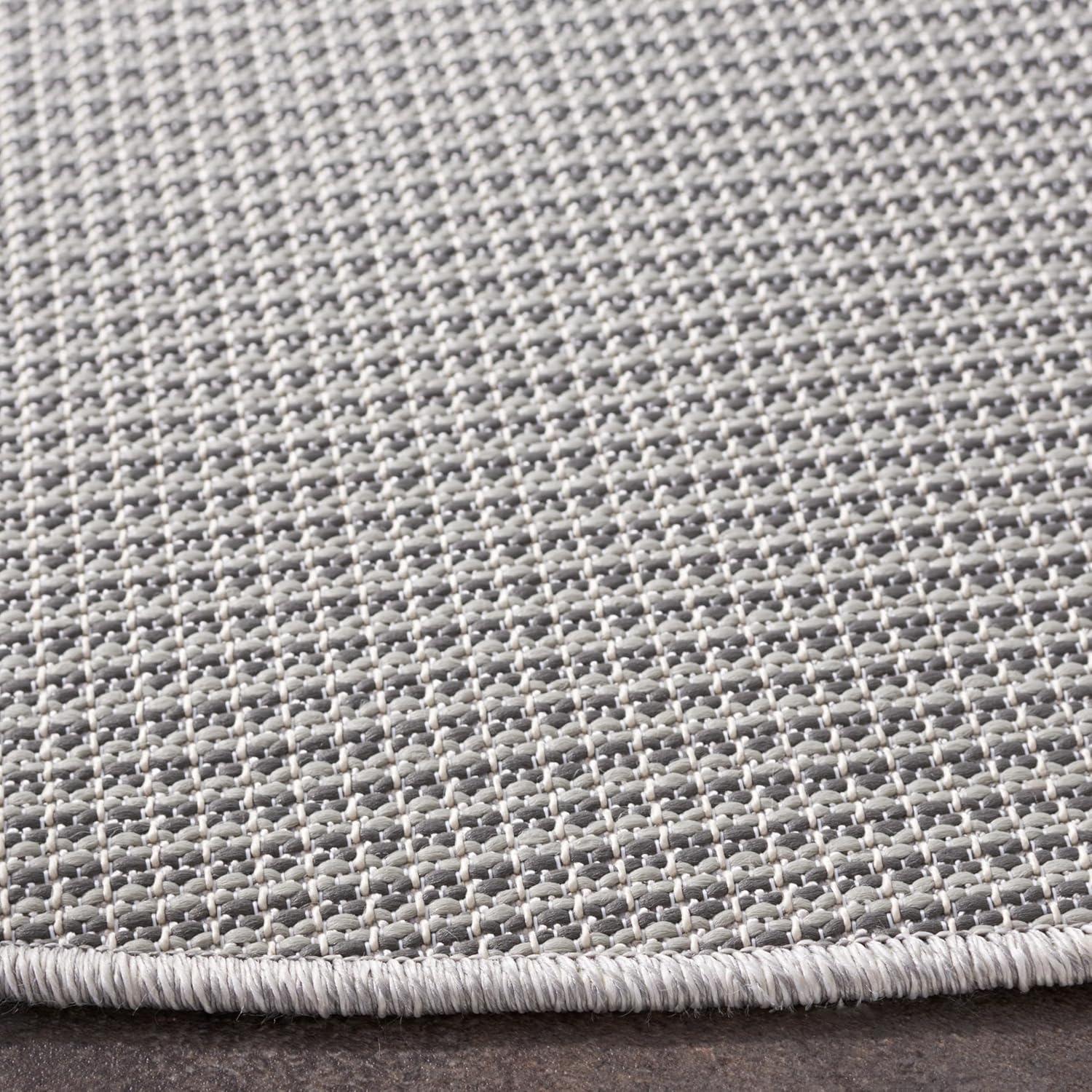 image:imageMartha Stewart x SAFAVIEH Outdoor Area Rug Collection 65 Round Navy Weather Resistant amp Washable Ideal for Patio Backyard Mudroom Deck Dining Space MSR4490NGrey