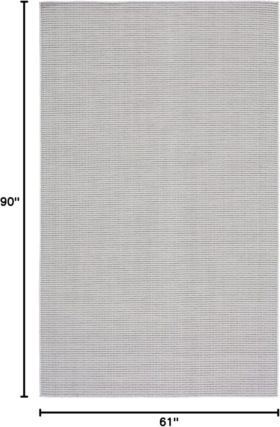 image:imageMartha Stewart x SAFAVIEH Outdoor Area Rug Collection 65 Round Navy Weather Resistant amp Washable Ideal for Patio Backyard Mudroom Deck Dining Space MSR4490NGrey