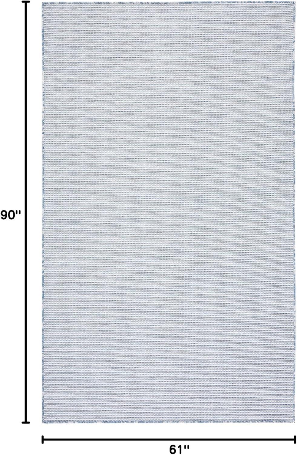 image:imageMartha Stewart x SAFAVIEH Outdoor Area Rug Collection 65 Round Navy Weather Resistant amp Washable Ideal for Patio Backyard Mudroom Deck Dining Space MSR4490NNavy