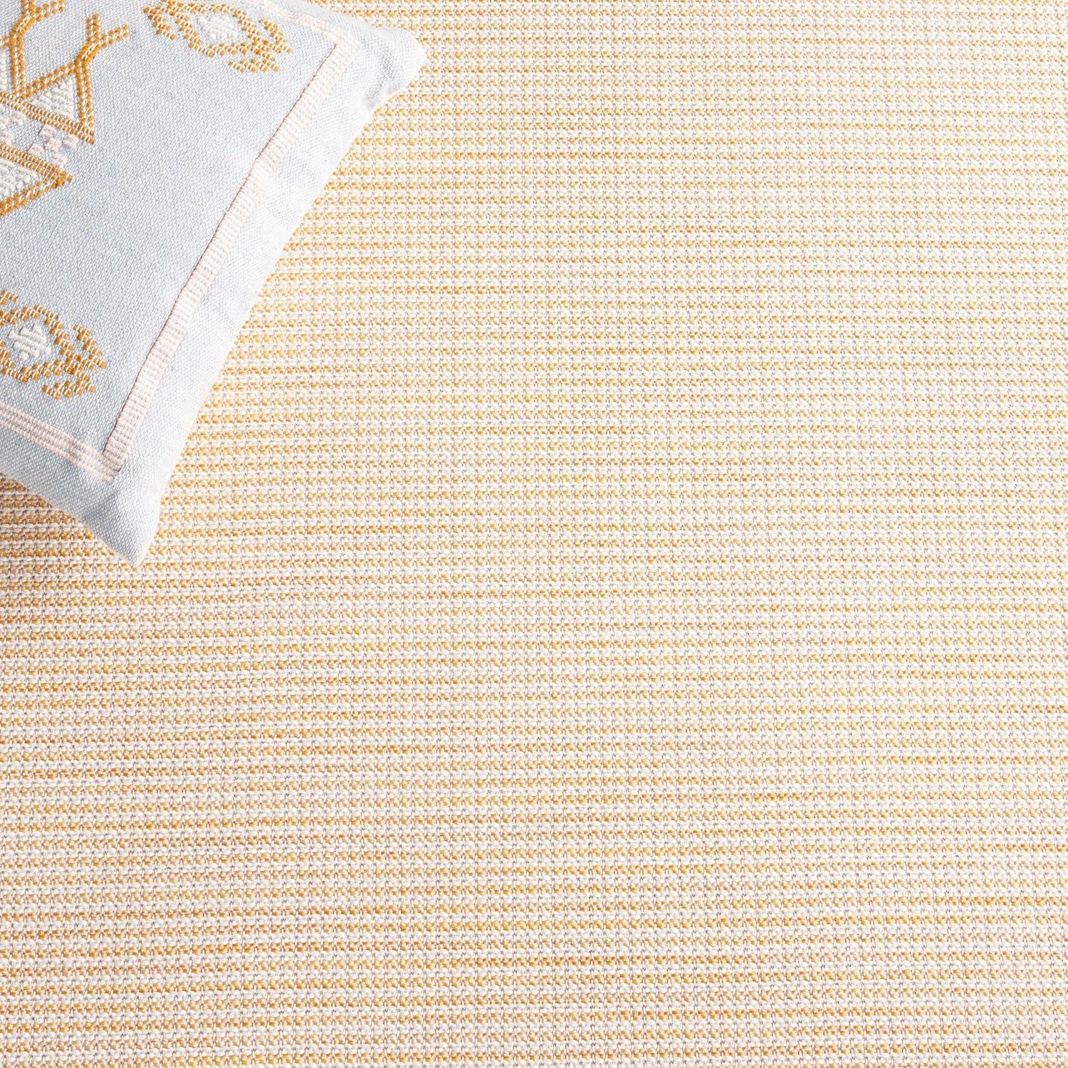 image:imageMartha Stewart x SAFAVIEH Outdoor Area Rug Collection 65 Round Navy Weather Resistant amp Washable Ideal for Patio Backyard Mudroom Deck Dining Space MSR4490NYellow