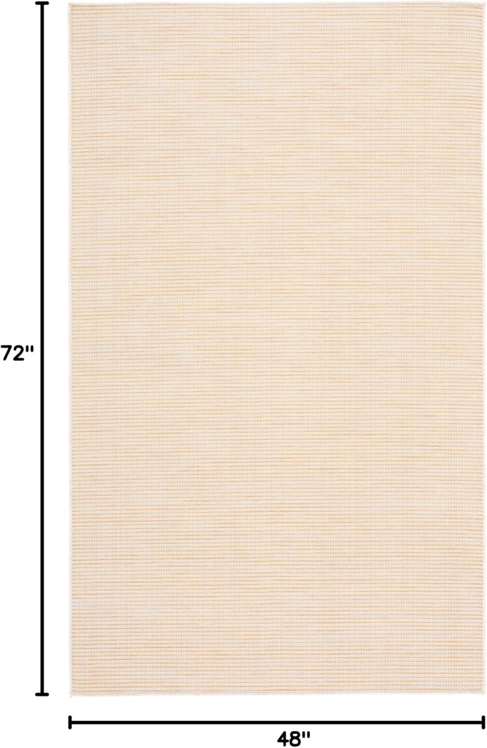 image:imageMartha Stewart x SAFAVIEH Outdoor Area Rug Collection 65 Round Navy Weather Resistant amp Washable Ideal for Patio Backyard Mudroom Deck Dining Space MSR4490NYellow