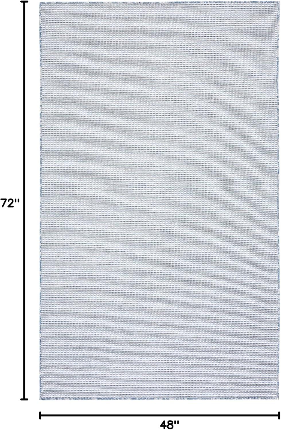 image:imageMartha Stewart x SAFAVIEH Outdoor Area Rug Collection 65 Round Navy Weather Resistant amp Washable Ideal for Patio Backyard Mudroom Deck Dining Space MSR4490NNavy