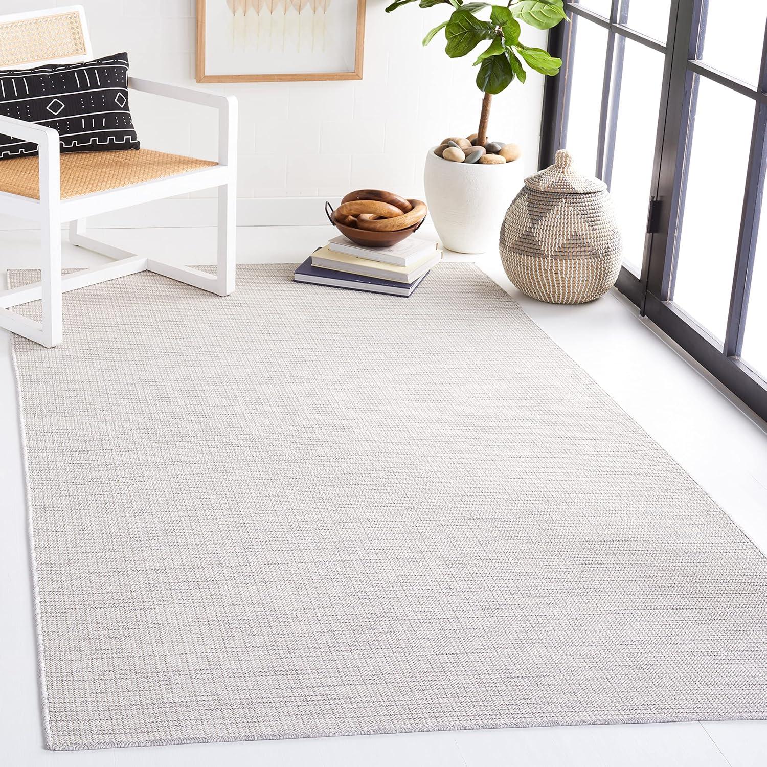 image:imageMartha Stewart x SAFAVIEH Outdoor Area Rug Collection 65 Round Navy Weather Resistant amp Washable Ideal for Patio Backyard Mudroom Deck Dining Space MSR4490NIvory