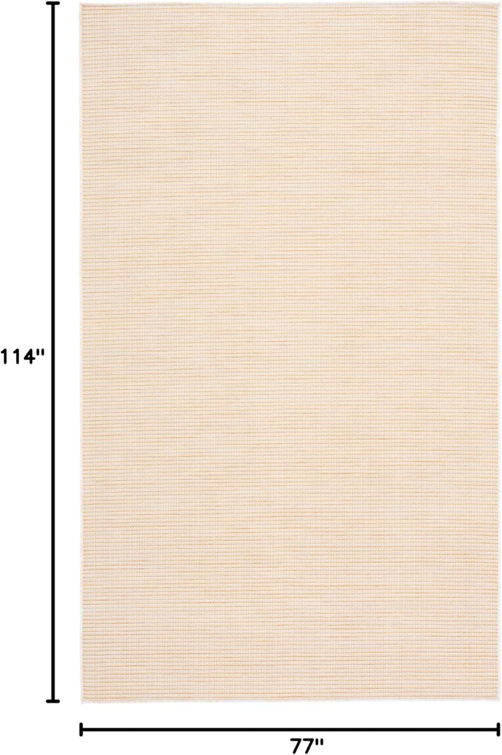image:imageMartha Stewart x SAFAVIEH Outdoor Area Rug Collection 65 Round Navy Weather Resistant amp Washable Ideal for Patio Backyard Mudroom Deck Dining Space MSR4490NYellow