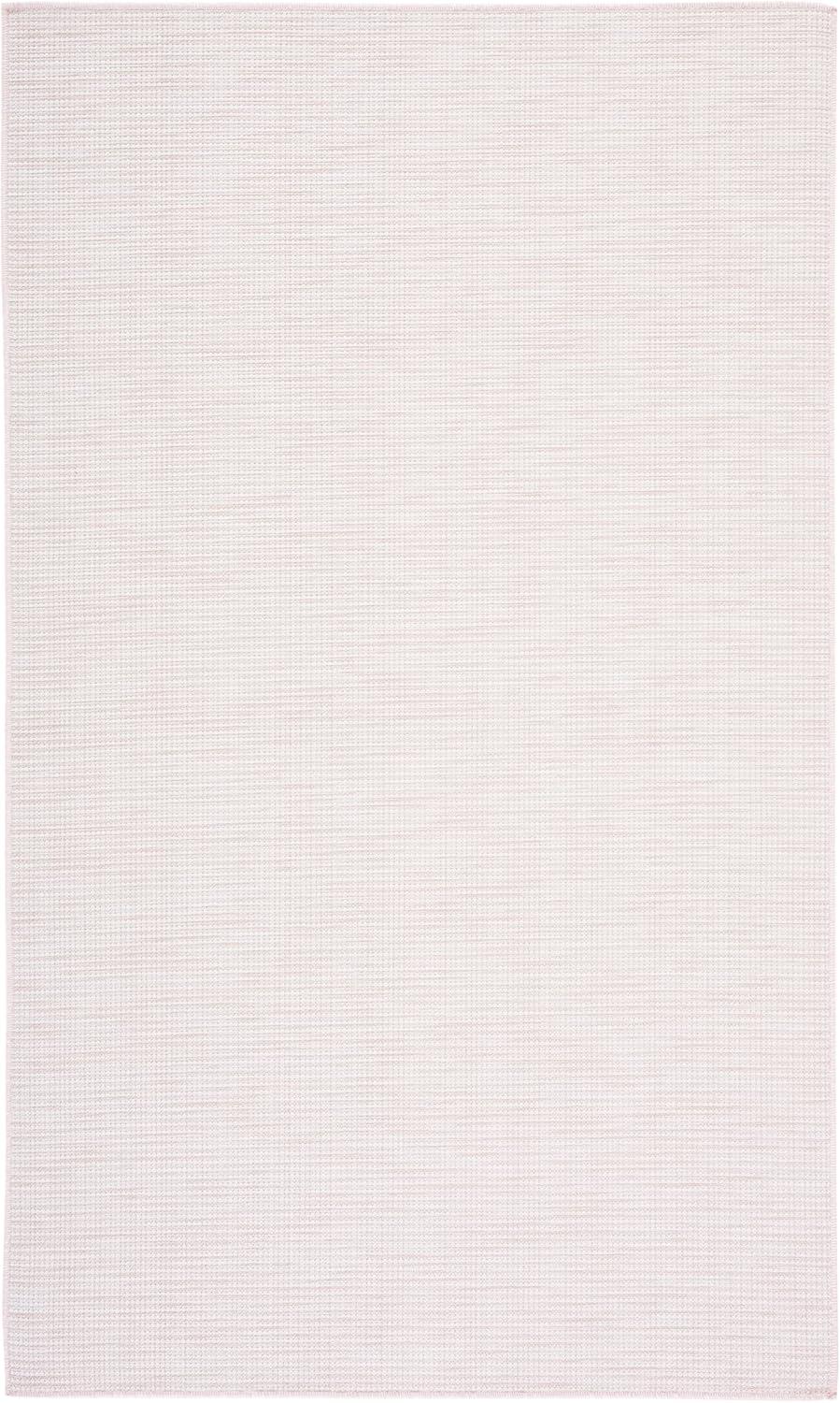 image:imageMartha Stewart x SAFAVIEH Outdoor Area Rug Collection 65 Round Navy Weather Resistant amp Washable Ideal for Patio Backyard Mudroom Deck Dining Space MSR4490NBeigePink