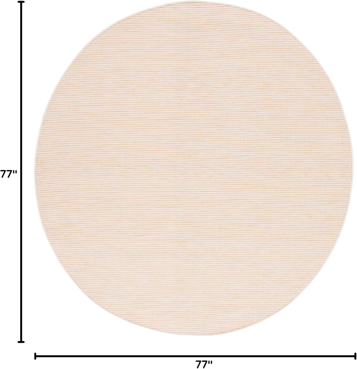 image:imageMartha Stewart x SAFAVIEH Outdoor Area Rug Collection 65 Round Navy Weather Resistant amp Washable Ideal for Patio Backyard Mudroom Deck Dining Space MSR4490NYellow