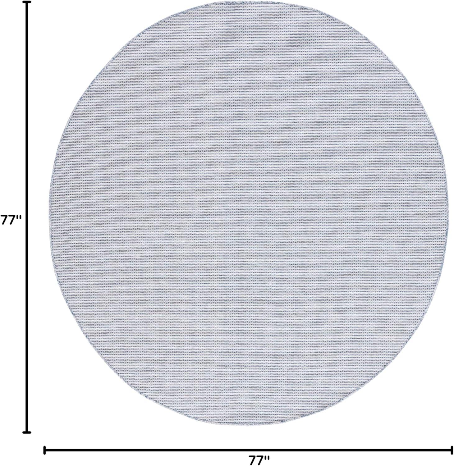 image:imageMartha Stewart x SAFAVIEH Outdoor Area Rug Collection 65 Round Navy Weather Resistant amp Washable Ideal for Patio Backyard Mudroom Deck Dining Space MSR4490NNavy