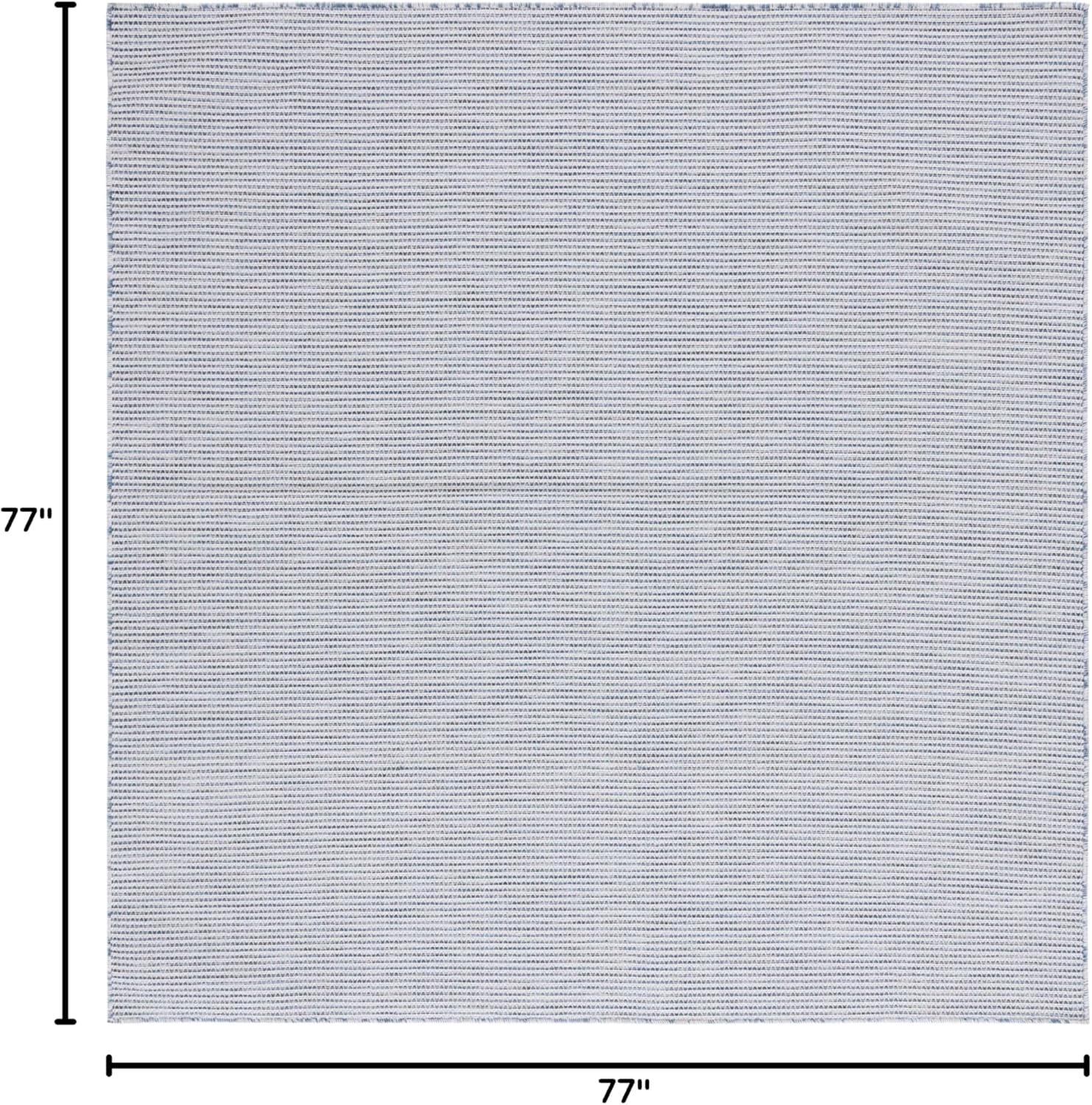 image:imageMartha Stewart x SAFAVIEH Outdoor Area Rug Collection 65 Round Navy Weather Resistant amp Washable Ideal for Patio Backyard Mudroom Deck Dining Space MSR4490NNavy