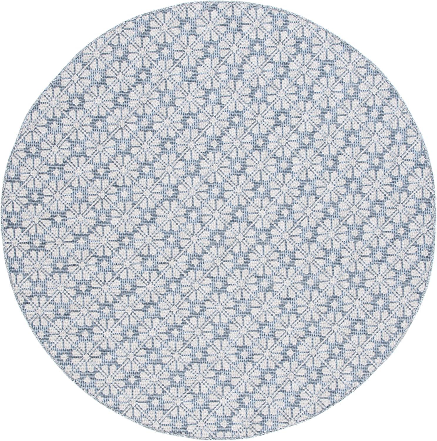 image:imageMartha Stewart x SAFAVIEH Outdoor Area Rug Collection 8 x 10 Blue amp Beige Weather Resistant amp Washable Ideal for Patio Backyard Mudroom Deck Dining Space MSR4491MNavyIvory