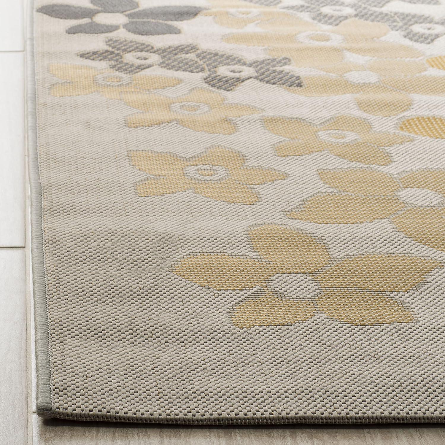 image:imageMartha Stewart x SAFAVIEH Outdoor Area Rug Collection 8 x 112 Beige amp Brown Weather Resistant amp Washable Ideal for Patio Backyard Mudroom Deck Dining Space MSR4246232BeigeBrown