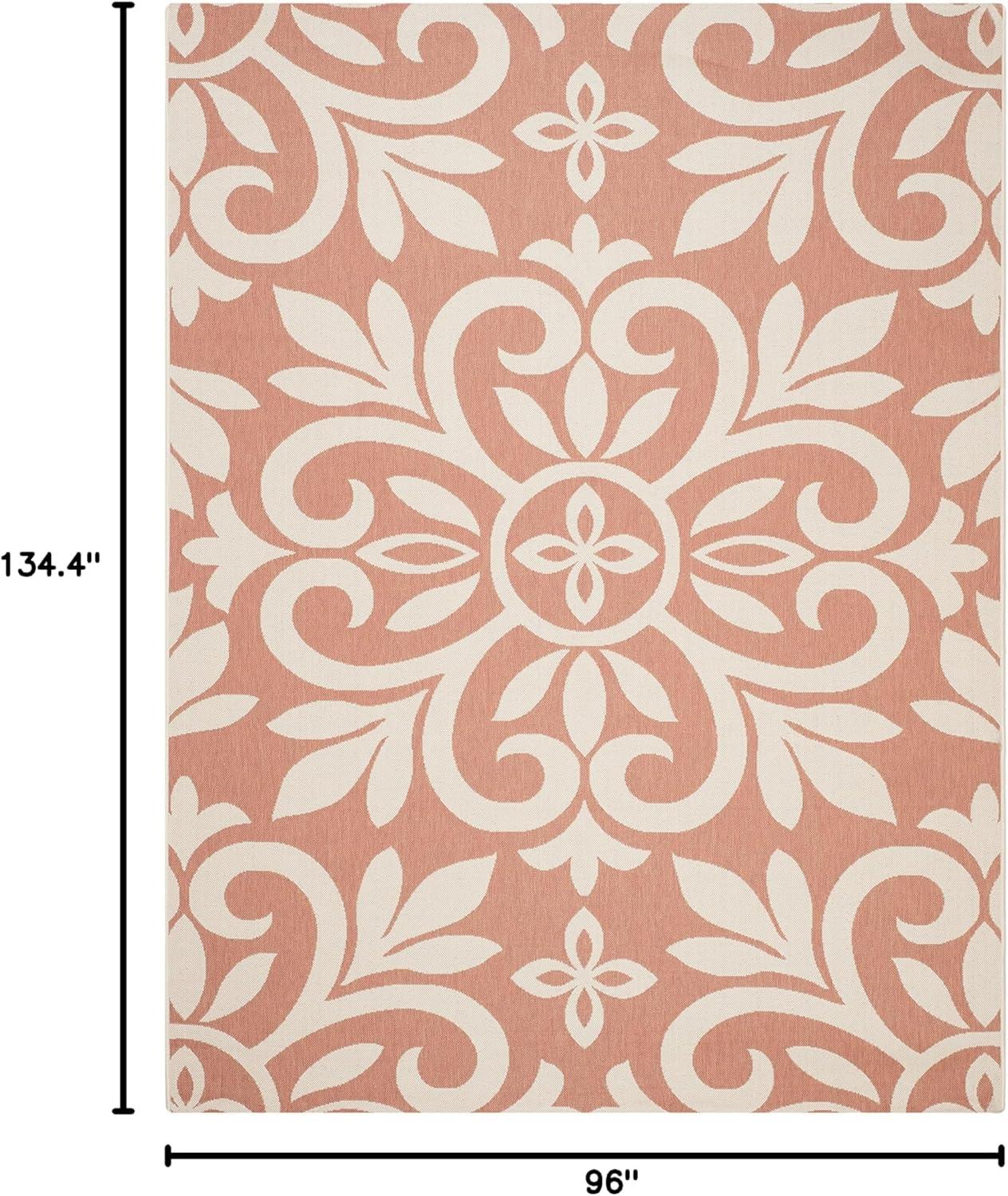 image:imageMartha Stewart x SAFAVIEH Outdoor Area Rug Collection 8 x 112 Cinnamon Stick Weather Resistant amp Washable Ideal for Patio Backyard Mudroom Deck Dining Space MSR4229231Cinnamon Stick