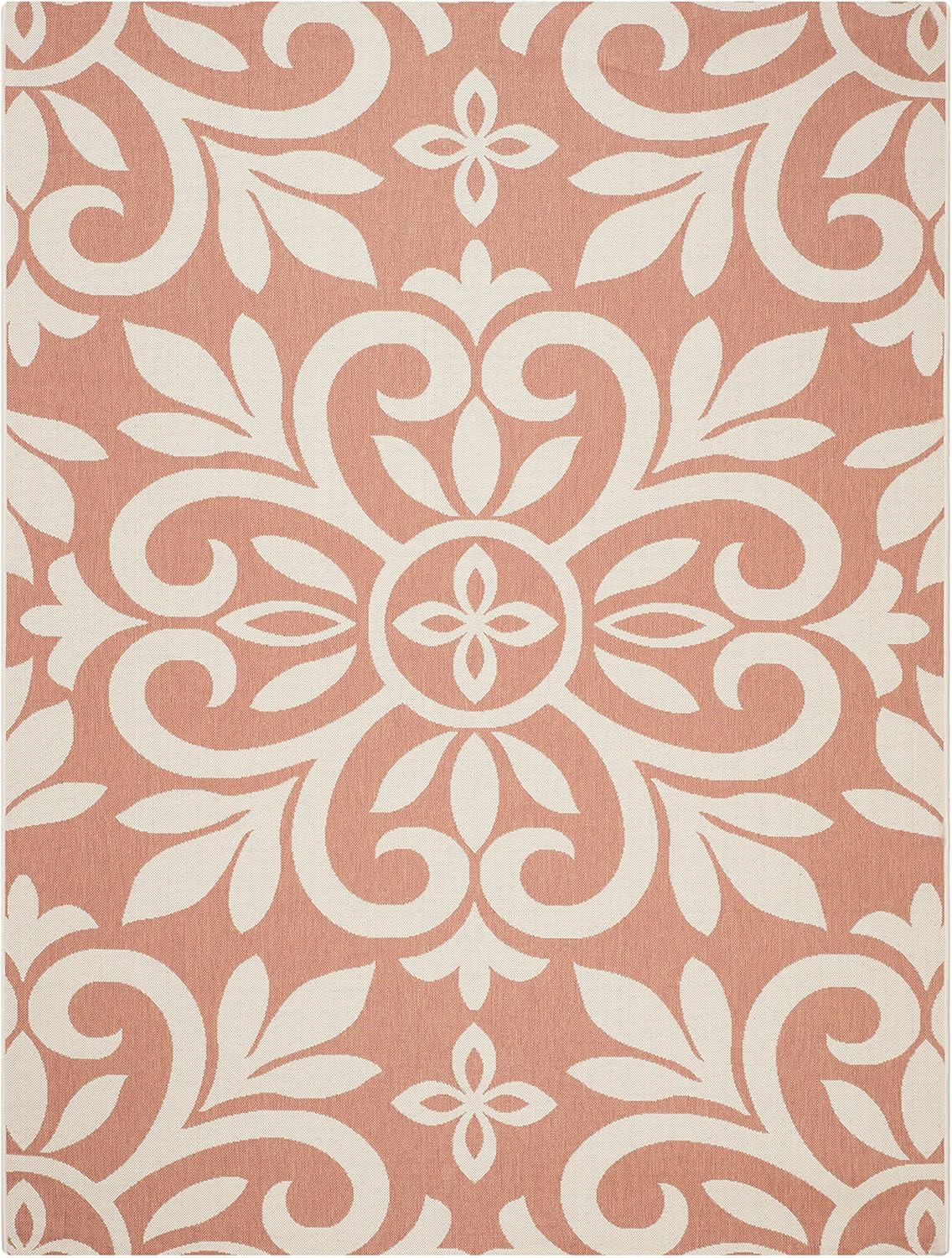 image:imageMartha Stewart x SAFAVIEH Outdoor Area Rug Collection 8 x 112 Cinnamon Stick Weather Resistant amp Washable Ideal for Patio Backyard Mudroom Deck Dining Space MSR4229231Cinnamon Stick