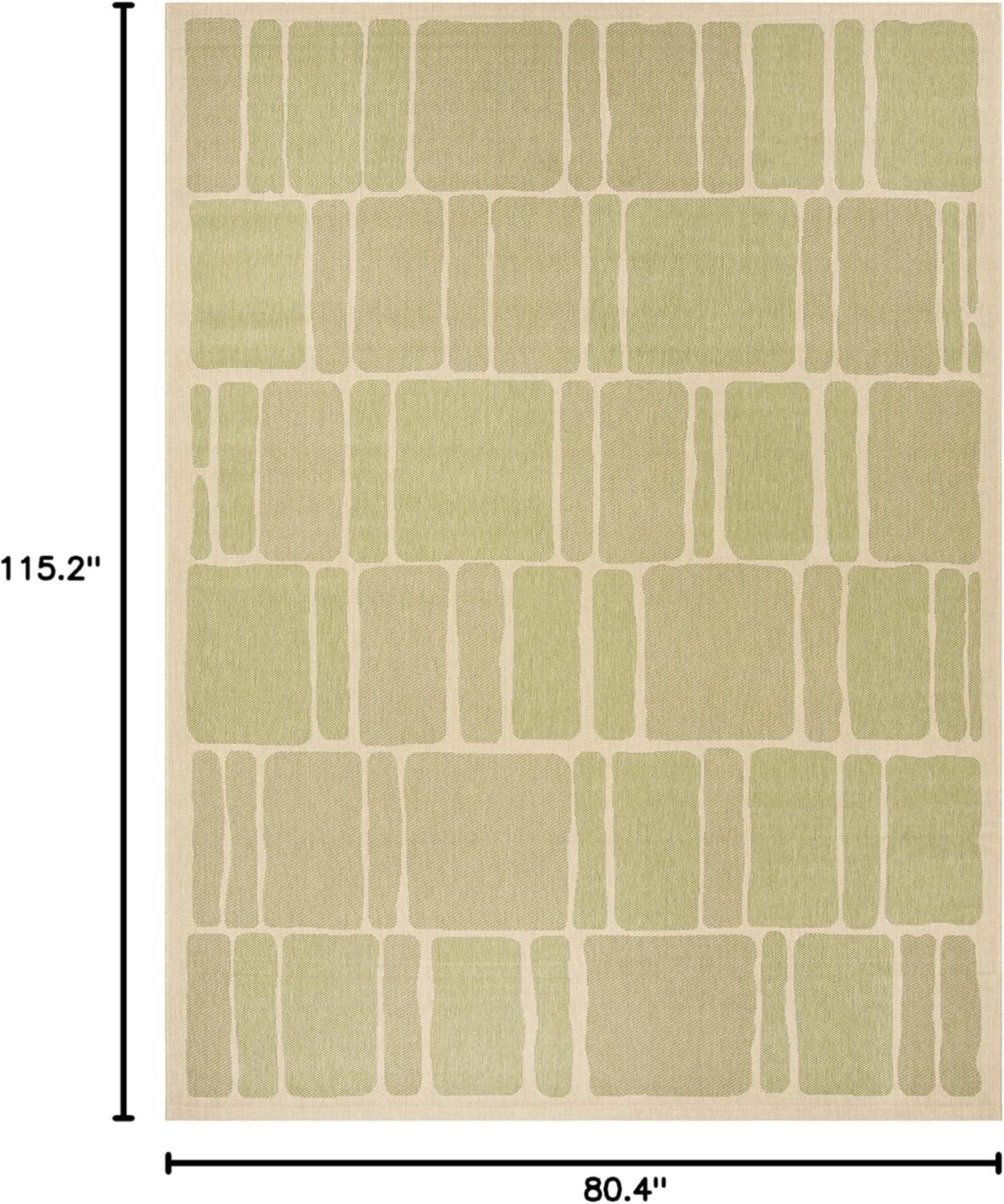 image:imageMartha Stewart x SAFAVIEH Outdoor Area Rug Collection 8 x 112 Cream amp Sweet Pea Weather Resistant amp Washable Ideal for Patio Backyard Mudroom Deck Dining Space MSR4289325CreamSweet Pea