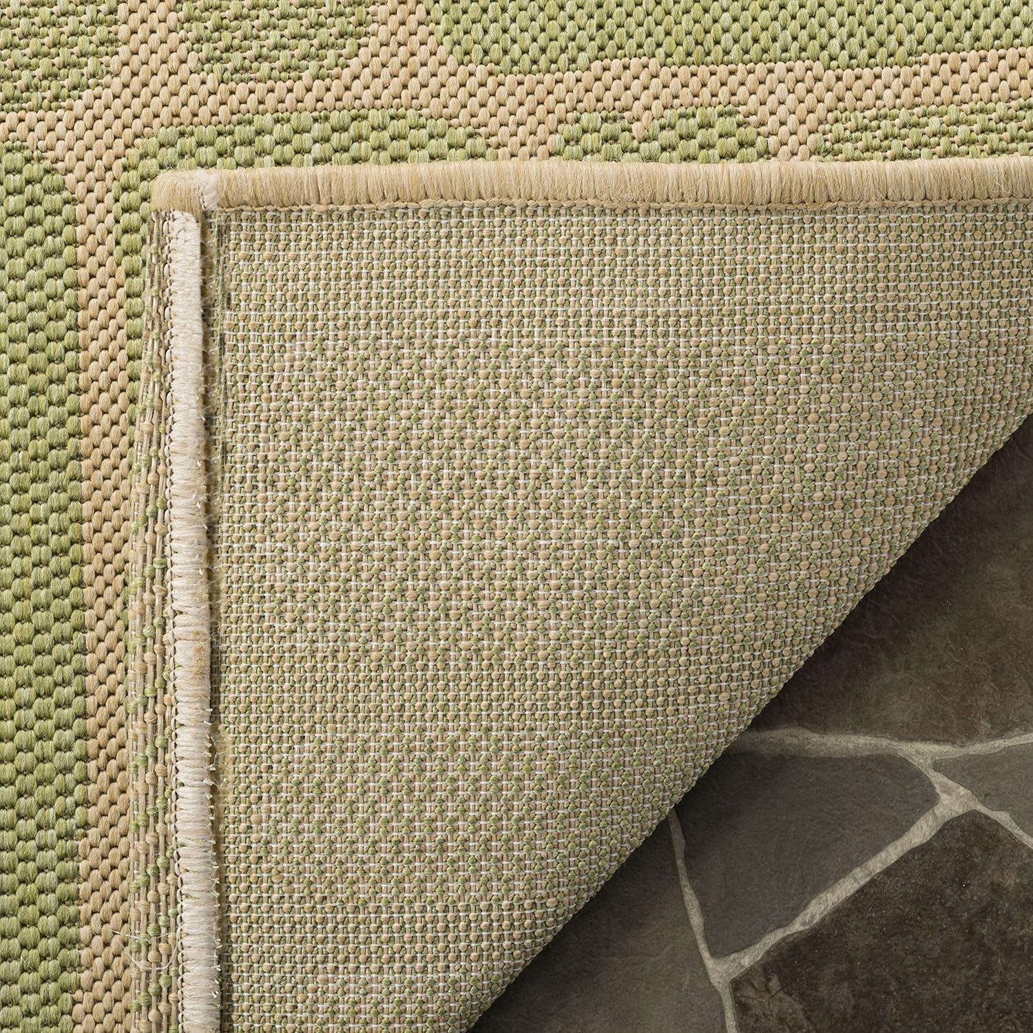 image:imageMartha Stewart x SAFAVIEH Outdoor Area Rug Collection 8 x 112 Cream amp Sweet Pea Weather Resistant amp Washable Ideal for Patio Backyard Mudroom Deck Dining Space MSR4289325CreamSweet Pea