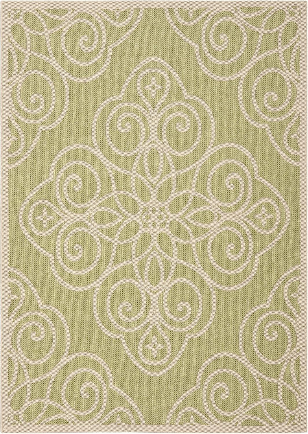 image:imageMartha Stewart x SAFAVIEH Outdoor Area Rug Collection 8 x 112 Lily Pad Weather Resistant amp Washable Ideal for Patio Backyard Mudroom Deck Dining Space MSR4244228Lily Pad