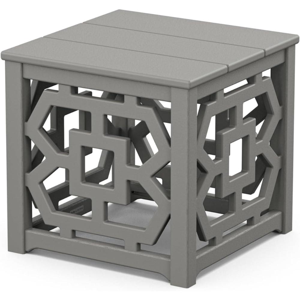 image:imageMartha Stewart by POLYWOOD Chinoiserie Accent Table in BlackSlate Grey