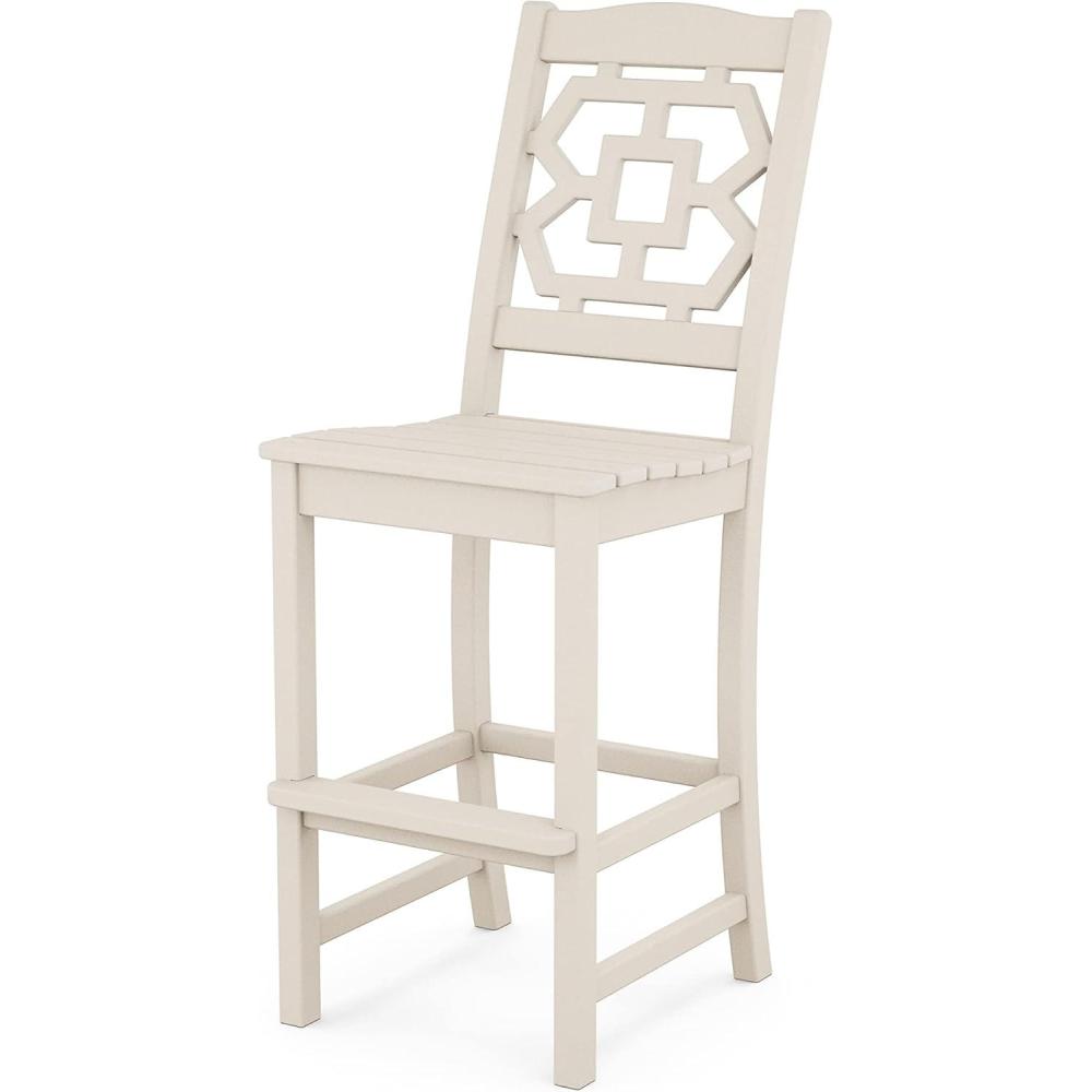 image:imageMartha Stewart by POLYWOOD Chinoiserie Bar Side Chair in BlackSand