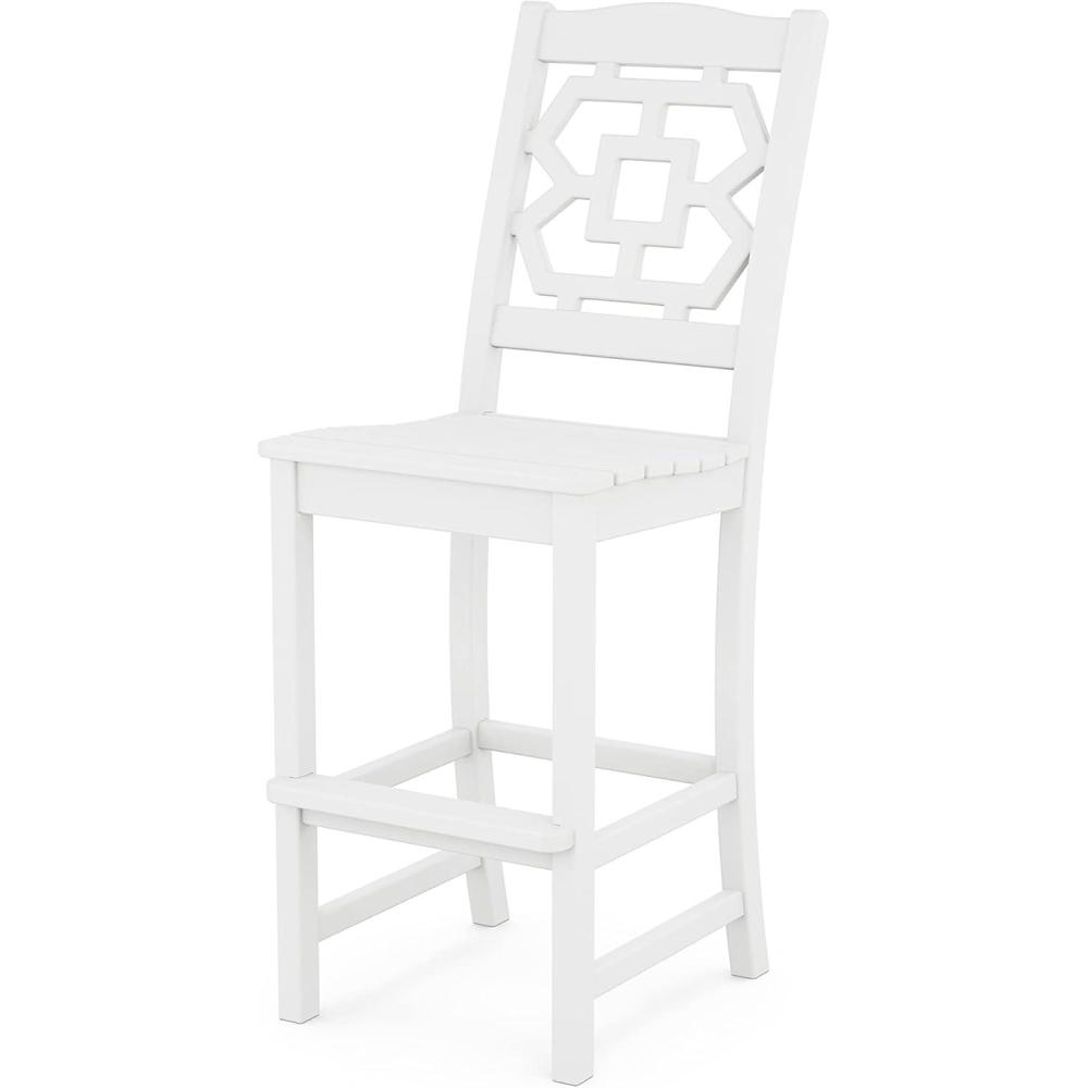 image:imageMartha Stewart by POLYWOOD Chinoiserie Bar Side Chair in BlackWhite
