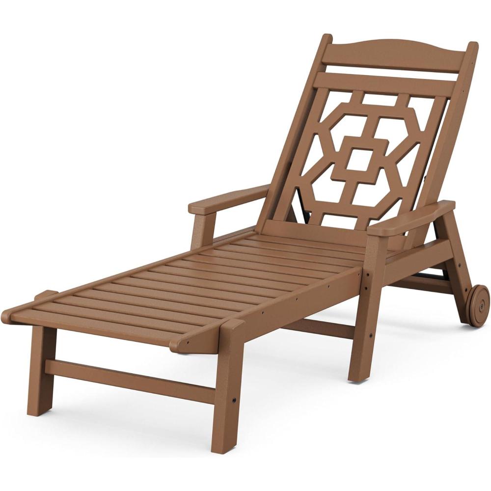 image:imageMartha Stewart by POLYWOOD Chinoiserie Chaise Lounge in TeakTeak