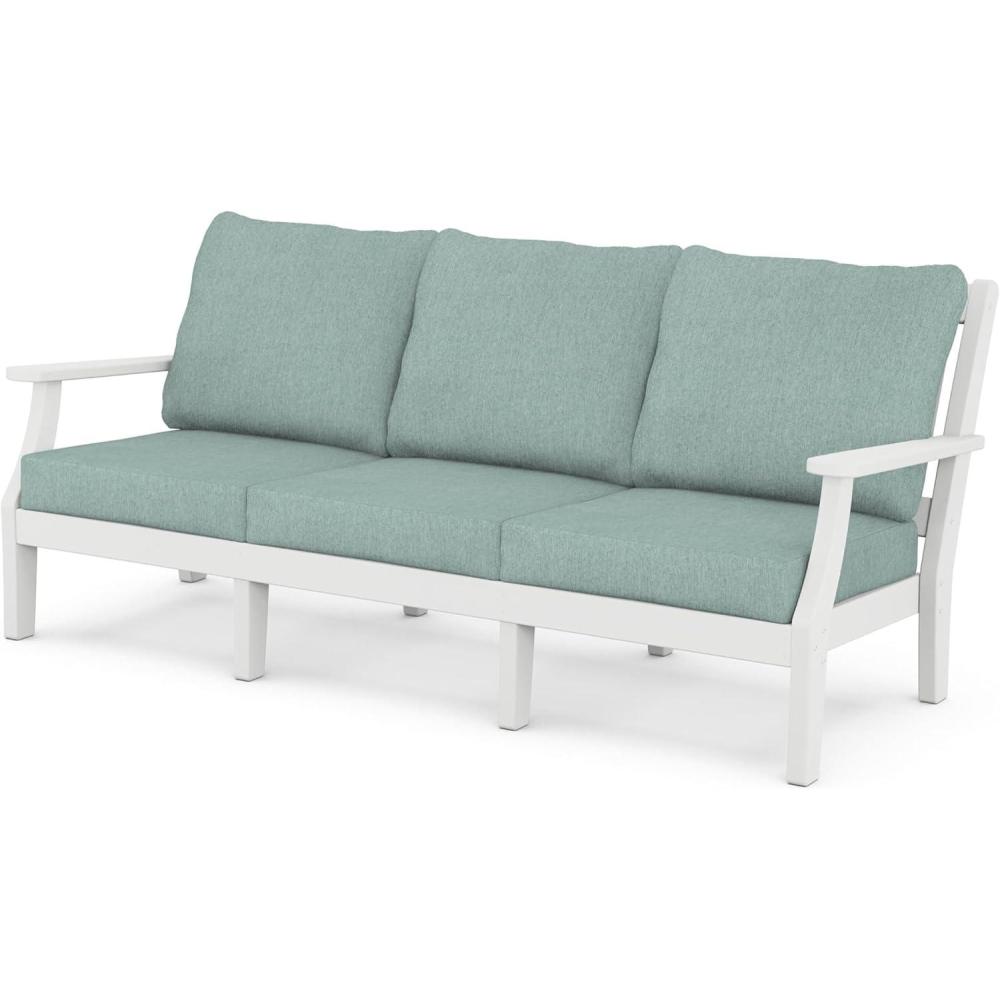 image:imageMartha Stewart by POLYWOOD Chinoiserie Deep Seating Sofa in WhiteGlacier SpaWhite Glacier Spa