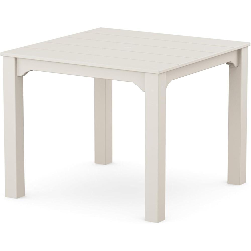 image:imageMartha Stewart by POLYWOOD Chinoiserie Parsons 38 Square Dining Table in BlackSand