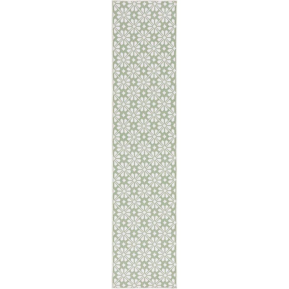image:imageMartha Stewart x SAFAVIEH Outdoor Area Rug Collection 8 x 10 Blue amp Beige Weather Resistant amp Washable Ideal for Patio Backyard Mudroom Deck Dining Space MSR4491MGreenIvory