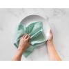 Martha Stewart Microfiber Scrub Kitchen Cloths, Polka Dot, 12 Count