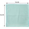 Martha Stewart Microfiber Scrub Kitchen Cloths, Polka Dot, 12 Count