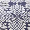 Martha Stewart Tulum Indoor Outdoor Decorative Lumbar Pillow 2-Pack Set, UV Fade Resistant, Water Repellent, Printed Modern Design, Taupe, 11″x18″(Navy Blue)