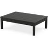 Martha Stewart by POLYWOOD® Acadia 4-Piece Deep Seating Set with Sofa in Black (Dune Burlap)(Grey Mist)