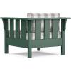 Martha Stewart by POLYWOOD® Acadia 4-Piece Deep Seating Set with Sofa in Green (Buffalo Plaid Grey Mist)
