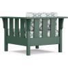 Martha Stewart by POLYWOOD® Acadia 4-Piece Deep Seating Set with Sofa in Green (Trellis Glacier Spa)