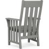 Martha Stewart by POLYWOOD® Acadia 5-Piece Dining Set with Benches in Slate Grey(Slate Grey)