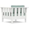Martha Stewart by POLYWOOD® Acadia Deep Seating Chair in Slate Grey/Natural Linen(White / Glacier Spa)