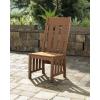 Martha Stewart by POLYWOOD® Acadia Dining Side Chair in Mahogany(Sand)