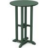 Martha Stewart by POLYWOOD® Chinoiserie 3-Piece Farmhouse Bistro Counter Set in Mahogany(Green)