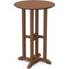 Martha Stewart by POLYWOOD® Chinoiserie 3-Piece Farmhouse Bistro Counter Set in Mahogany(Teak)
