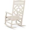 Martha Stewart by POLYWOOD® Chinoiserie 3-Piece Rocking Chair Set in Green(Sand)