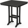 Martha Stewart by POLYWOOD® Chinoiserie 5-Piece Bar Set with Trestle Legs in White(Black)