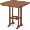 Martha Stewart by POLYWOOD® Chinoiserie 5-Piece Bar Set with Trestle Legs in White(Teak)