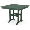 Martha Stewart by POLYWOOD® Chinoiserie 5-Piece Farmhouse Dining Set in White(Green)
