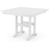 Martha Stewart by POLYWOOD® Chinoiserie 5-Piece Farmhouse Dining Set in White(White)