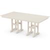 Martha Stewart by POLYWOOD® Chinoiserie 6-Piece Farmhouse Dining Set with Bench in Green(Sand)
