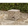 Martha Stewart by POLYWOOD® Chinoiserie Accent Table in Black(Teak)