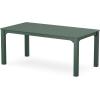 Martha Stewart by POLYWOOD® Chinoiserie Arm Chair 7-Piece Parsons Dining Set (Exclusive) in Teak(Green)