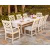 Martha Stewart by POLYWOOD® Chinoiserie Dining Arm Chair in Green(Green)