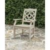 Martha Stewart by POLYWOOD® Chinoiserie Dining Arm Chair in Green(Sand)